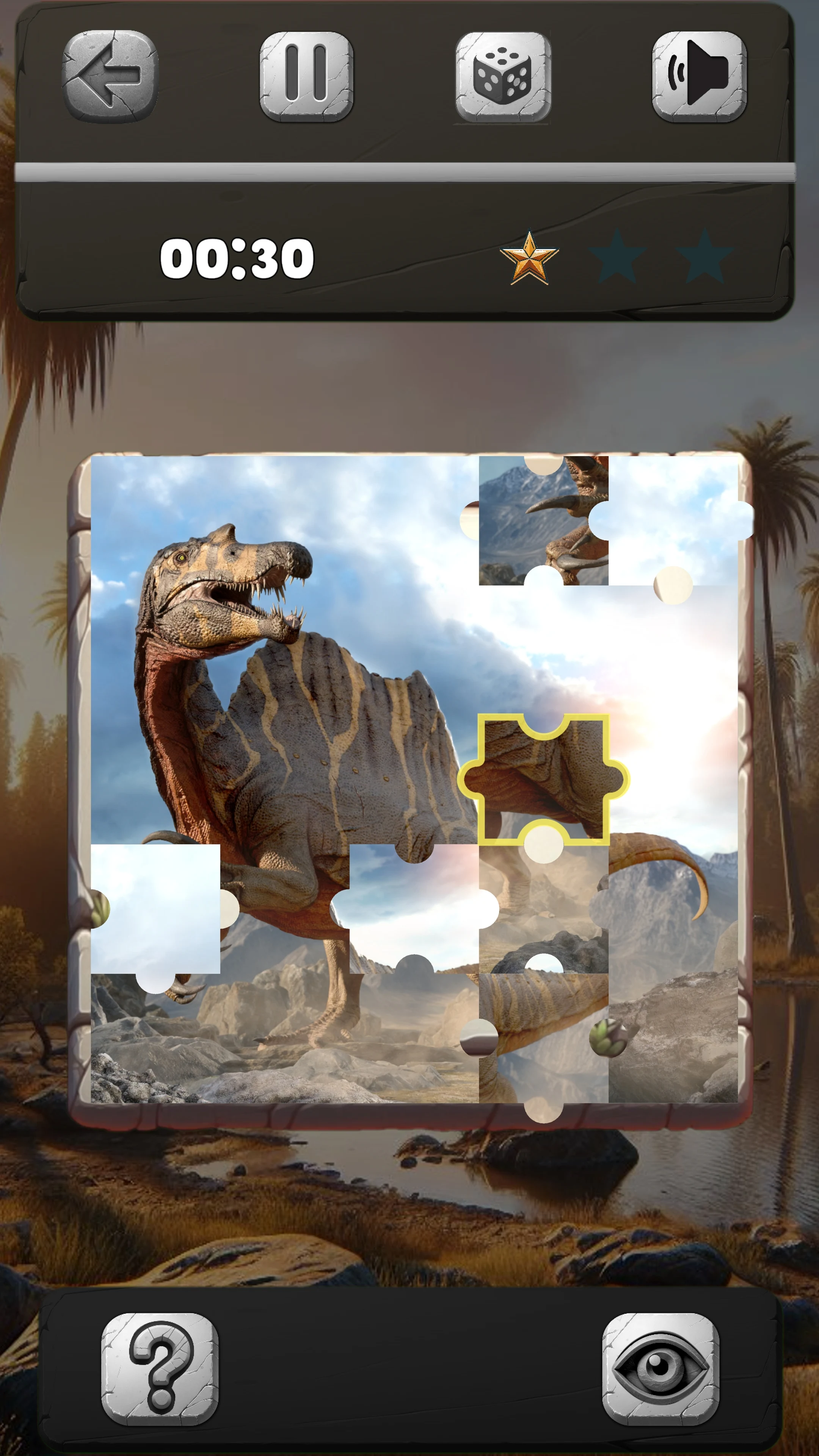 Jurassic Jigsaw screenshot