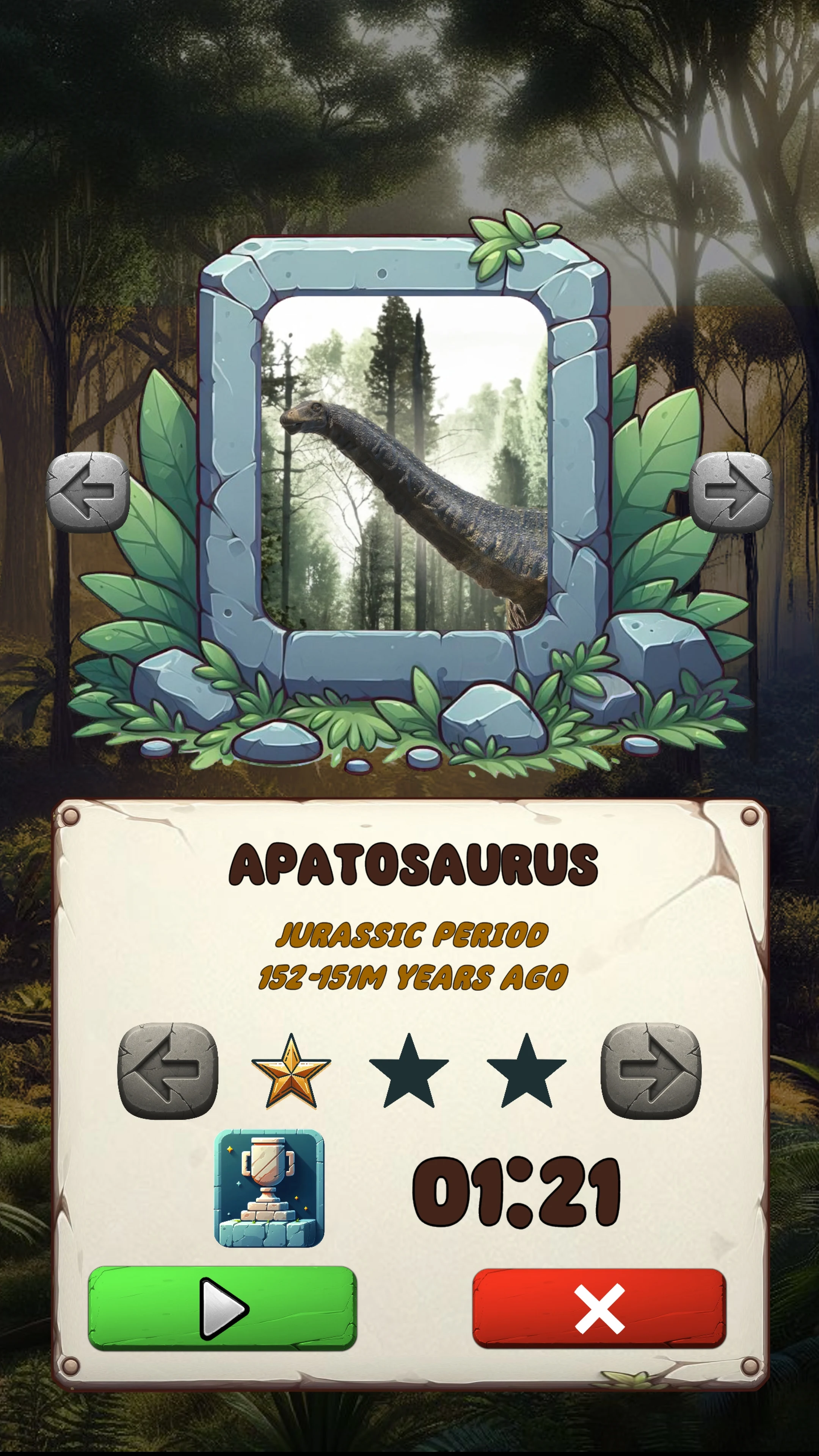 Jurassic Jigsaw screenshot