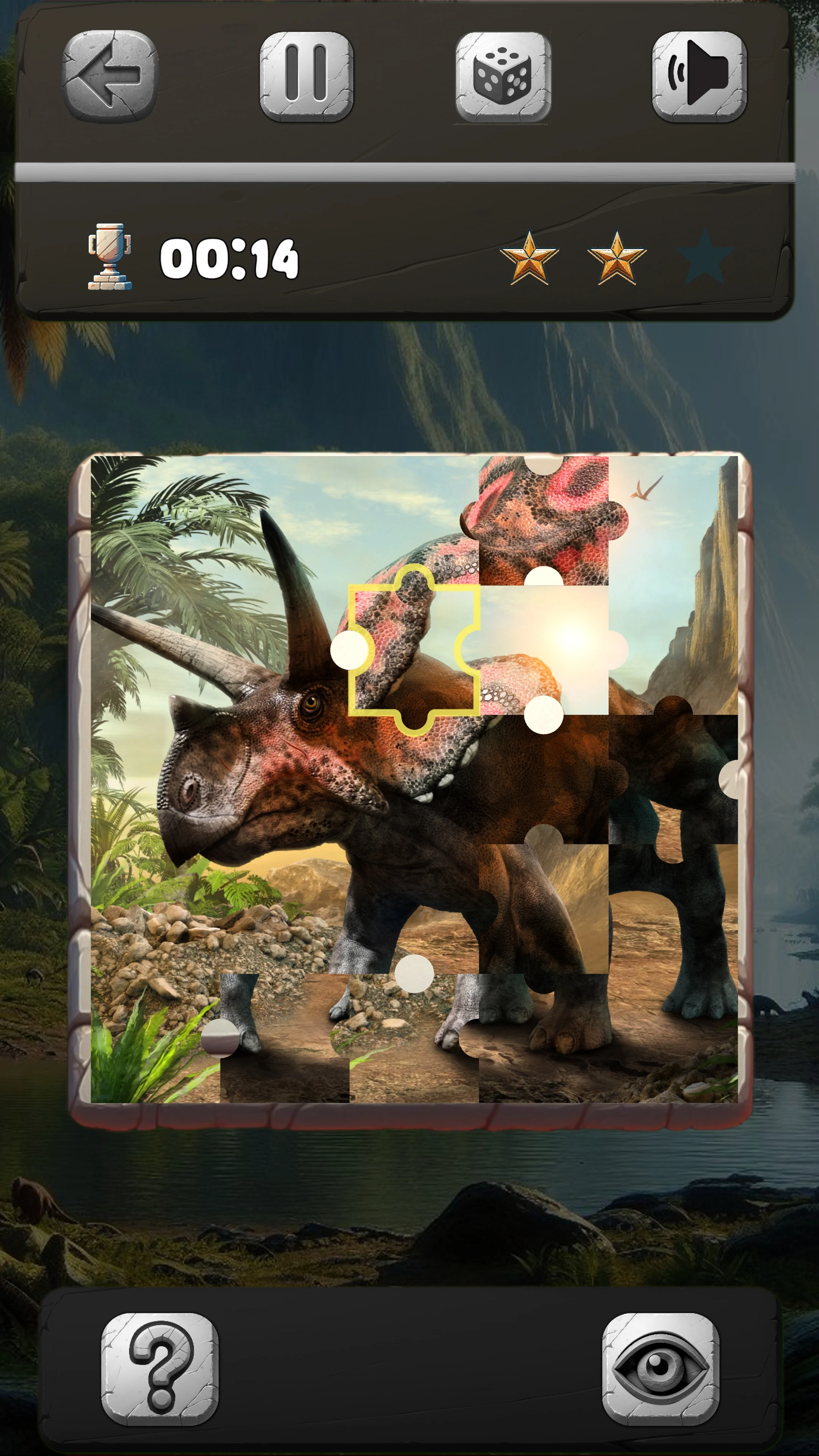 Jurassic Jigsaw screenshot