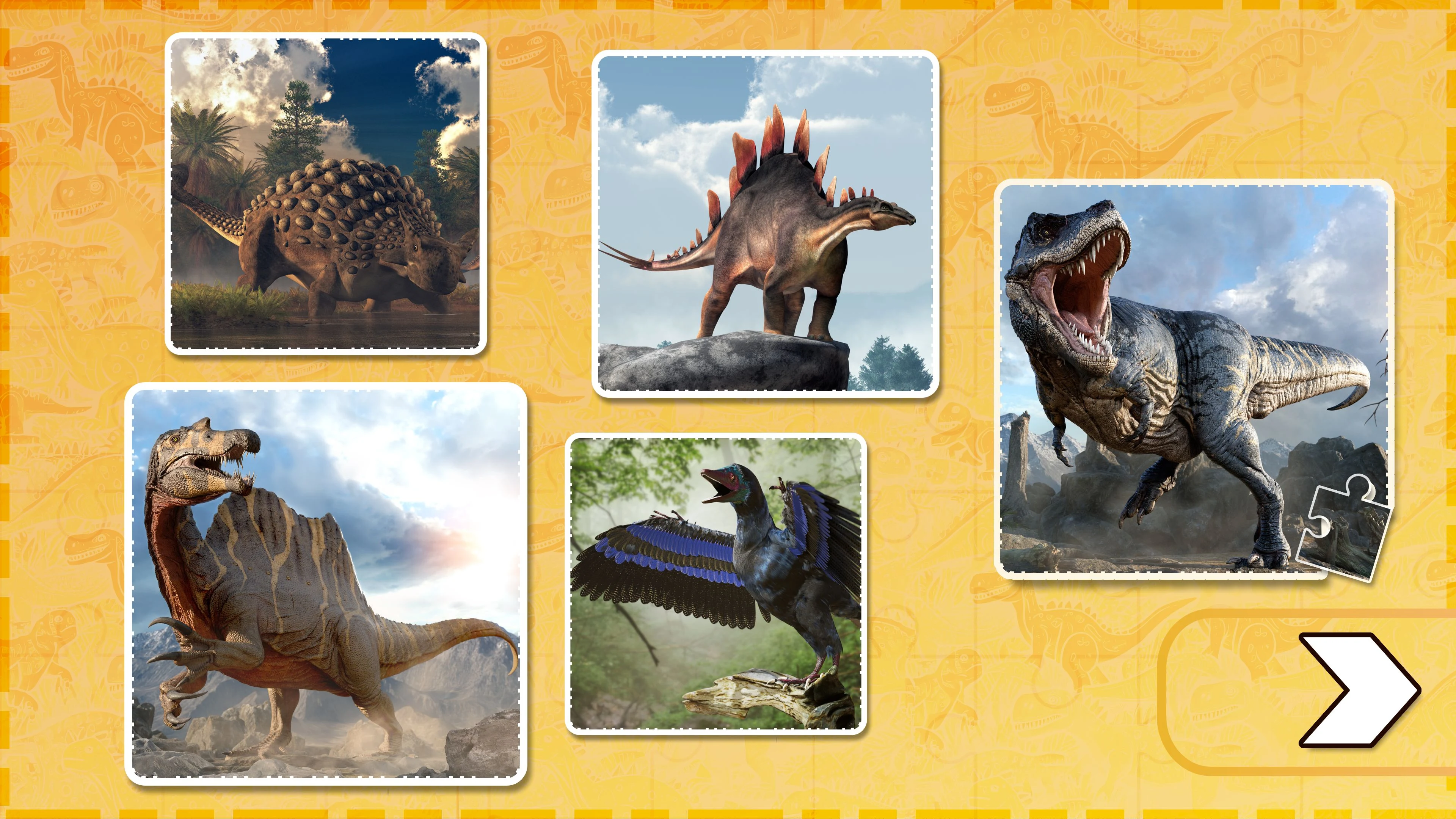 Jurassic Jigsaw screenshot
